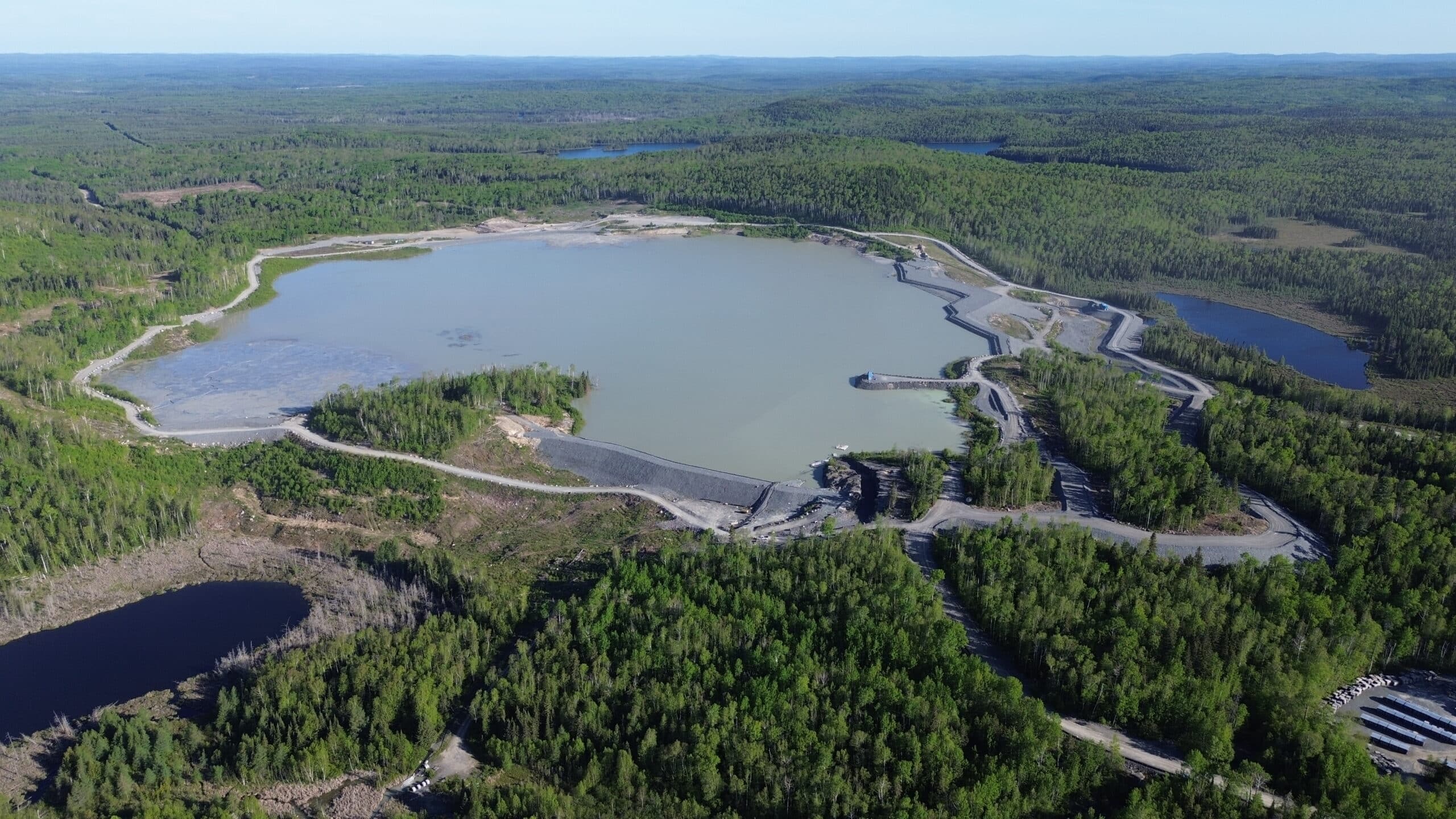 Primary Pond - facing Northwest
